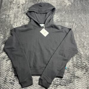 Jason Scott Womens Brushed Terry Hoodie Long Sleeve size Small NWT